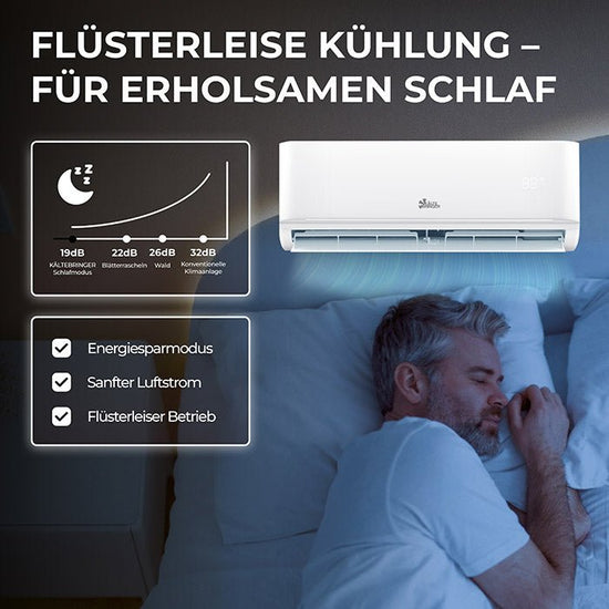 Kältebringer Split Klimaanlage 9.000 BTU Komplettset