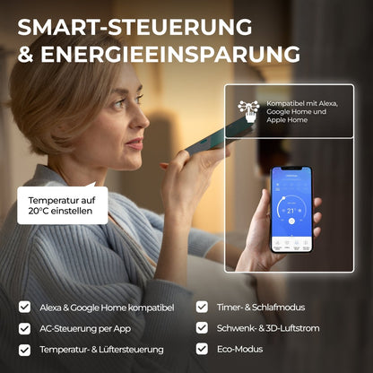 Kältebringer KB35 Split Klimaanlage 12.000 BTU Komplettset