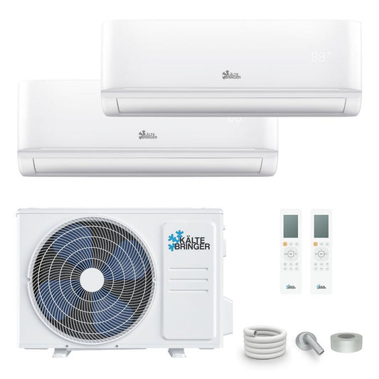Kältebringer KBMD53-DUO Multisplit Klimaanlage 18.000 BTU 2 Innengeräte
