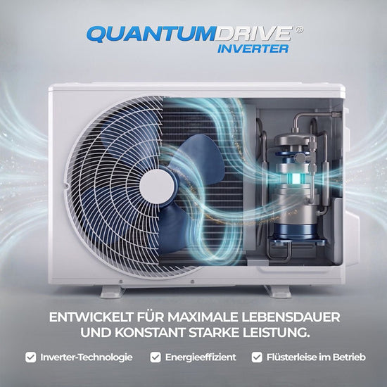 Kältebringer KBO9-R290 Split Klimaanlage 9.000 BTU Komplettset
